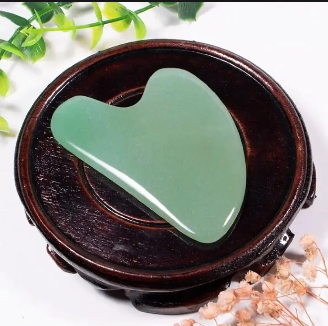 🌿✨ CrystalGlow™ Rose Quartz Gua Sha Wand – Rejuvenate Naturally 💖 - Curio glowCosmetic