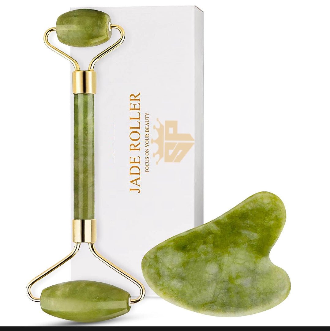 🌿✨ CrystalGlow™ Rose Quartz Gua Sha Wand – Rejuvenate Naturally 💖 - Curio glowCosmetic