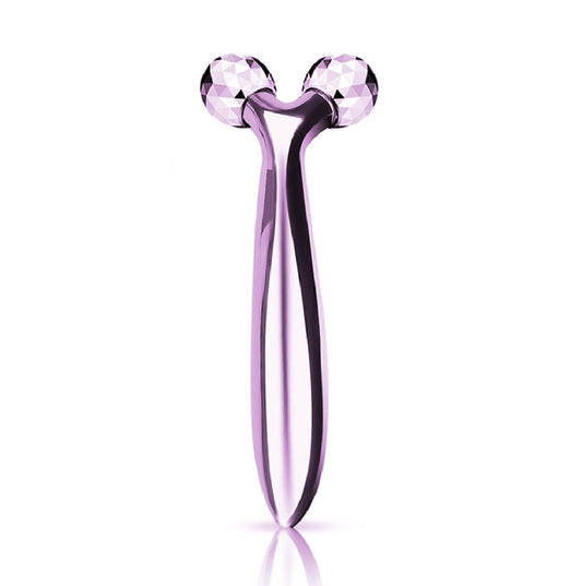 LunaRoll™ Crystal Facial Wand – Silent Glow, Private Pleasure 💎😉 - Curio glow